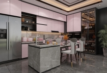 Phòng Bếp Màu Hồng – Điểm Nhấn Tươi Mới Cho Không Gian Sống Hiện Đại Phòng Bếp Màu Hồng – Điểm Nhấn Tươi Mới Cho Không Gian Sống Hiện Đại