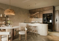 Phòng bếp phong cách Wabi Sabi – Vẻ đẹp mộc mạc trong nhịp sống hiện đại Phòng bếp phong cách Wabi Sabi – Vẻ đẹp mộc mạc trong nhịp sống hiện đại