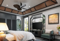 [Xem ngay] 7+ Mẫu Thiết Kế Phòng Ngủ Phong Cách Indochine Đẹp 2024