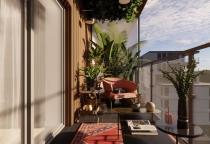 Thiết kế ban công chung cư  - Biến góc nhỏ thành không gian sống lý tưởng Thiết kế ban công chung cư  - Biến góc nhỏ thành không gian sống lý tưởng