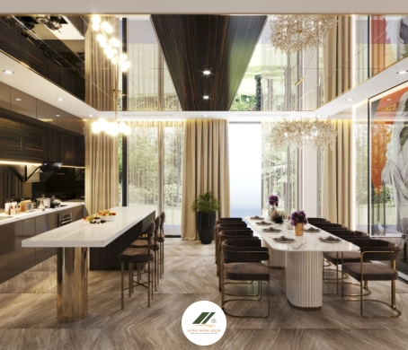 Phòng Ăn Biệt Thự Và Những Thông Tin Gia Chủ Cần Biết