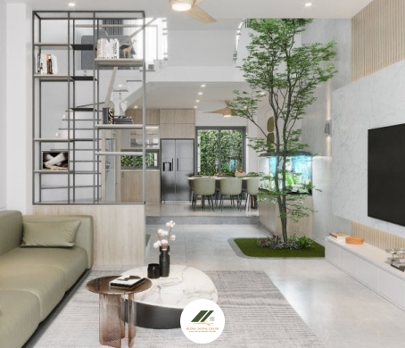 Có Nên Thiết Kế Phòng Bếp Cao Hơn Phòng Khách Không?