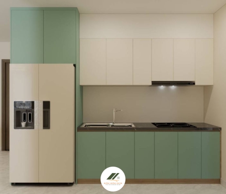 Phòng Bếp Chữ I - Giải Pháp Tối Ưu Cho Không Gian Gọn Gàng, Tiện Nghi