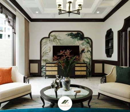 [Xem Ngay] Những Mẫu Phòng Khách Phong Cách Indochine Đẹp Nhất 2024