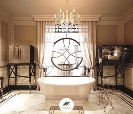 Xem Ngay 25+ Mẫu Thiết Kế Phòng Tắm Tân Cổ Điển Đẹp Sang Trọng 2025
