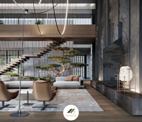 Các Mẫu Tiểu Cảnh Gầm Cầu Thang Hiện Đại Xu Hướng 2025 